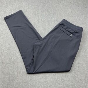 Public Rec Pants Men's‎ 36x32 Stretch Nylon Navy Blue Elastic Waist Drawstring